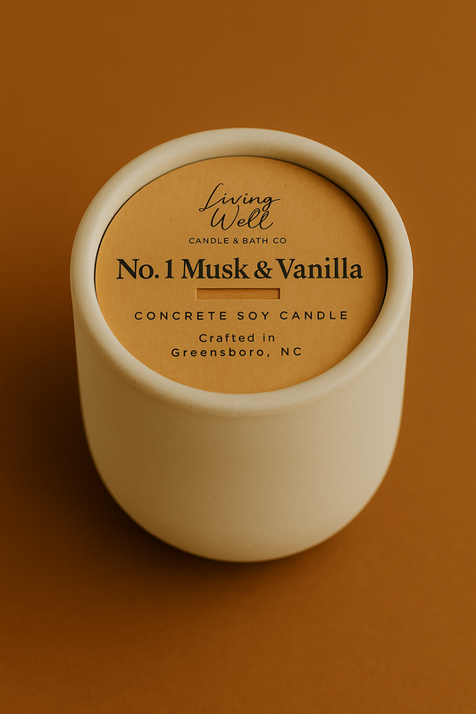 No. I Musk & Vanilla + Wooden Wick Coconut Soy Candle